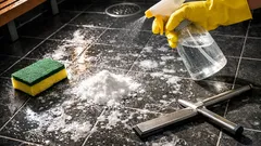 浴室の床の白い汚れが落ちない原因はこれ、重曹とクエン酸で最短リセットする方法