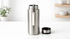 水筒が乾かないを解決する100均グッズ2つでできる吊るし乾燥アイデア