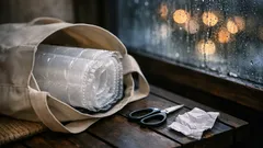 通販のプチプチが携帯ゴミ袋に変身する再利用アイデア3ステップ