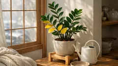 冬にザミオクルカスの葉が黄色いときの原因と対処法を症状別に解説