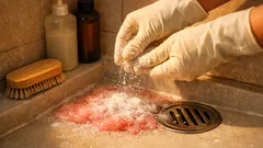 お風呂のピンク汚れは重曹とクエン酸で落とせる？泡でぬめりを浮かす掃除手順