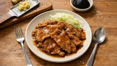 はちみつ＋ケチャップで甘めに仕上げる、子どもが喜ぶ豚の生姜焼き