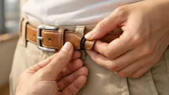 ヘアゴム1本で解決するズボンの困りごと5選 ベルト先ぷらぷらも即改善