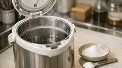 電気ポットの白い水あかをクエン酸で落とす方法をわかりやすく解説