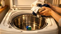 ジェルボールは入れる順番が9割、洗濯機の底に先に置くと失敗が減る理由