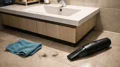 洗面所の落ち毛がゴキブリを呼ぶ理由と、遭遇率を下げる掃除のコツ