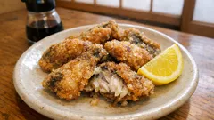 フライパンで揚げ焼き！生姜醤油が香るアジの竜田揚げ（カリふわ仕上げ）