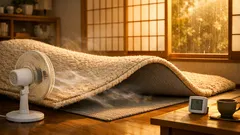 梅雨のウールラグがジメジメする原因と、今日からできる湿気対策3ステップ