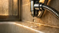 シャワーの水漏れがポタポタ止まらないときの原因3つと最短対処法