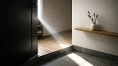 玄関の空気が重いと感じたら、ラベンダーを置くだけで印象が変わる理由