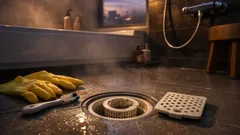 お風呂の排水口の蓋、外す？付ける？掃除がラクになる選び方を徹底解説