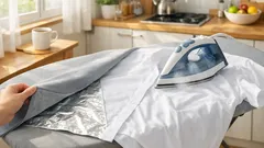 アルミホイル1枚でアイロンがけが時短に？熱の反射でラクする裏ワザ