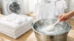 生乾き臭が戻るタオルとTシャツを酸素系漂白剤のつけ置きでリセットする方法