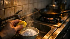 捨てないで正解、レモンの皮と重曹で作るキッチン万能クリーナー