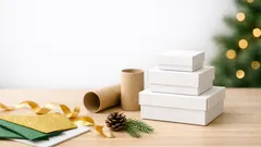 空き薬箱とトイレットペーパー芯で作るクリスマス列車オーナメントの簡単DIY