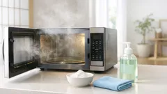 電子レンジ掃除の正解はこれ、庫内コーティングを傷つけないラクな方法