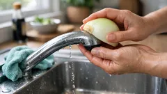 タマネギで蛇口掃除は本当に効く？くすみ・ぬめりの原因と正しい手順