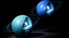 天王星と海王星は本当に「氷の巨人」なのか、2025年研究が示す内部構造の新像