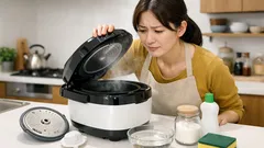 炊飯器の変なニオイの原因はここ でんぷん汚れを落とす簡単掃除の順番