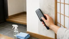 眠っていたエチケットブラシが掃除の神アイテムに変わる濡らして使う時短テク