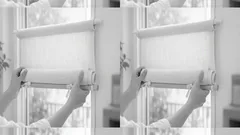 100均アイテムで作るロールスクリーン風の窓目隠しが賃貸でも簡単