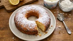 リコッタでしっとり、レモン香るチャンベッラ（リングケーキ）—混ぜて焼くだけの家庭レシピ