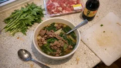 だしが決め手。牛肉と水菜の炊いたん—やさしい味でシャキッと仕上げるコツ