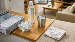 氷の裏技7選で家事がラクに、カーペットのへこみ復活から排水口ケアまで