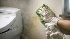 トイレの壁の黄ばみ・黒ずみを落とす方法、週1で回る簡単ルーティン