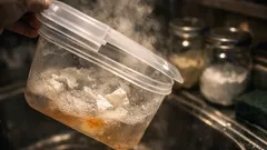 保存容器のベタつきが秒で落ちる「振って洗う」方法とコツ