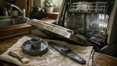 食洗機のニオイと白い汚れを防ぐ掃除の基本、フィルターから空運転まで手順で解説