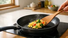 新品のフライパンがすぐ焦げ付く原因と、コーティングを長持ちさせる使い方