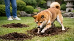 犬が庭を穴掘りするのはなぜ?よくある理由と今日からできる対策
