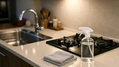 寝る前3分でOK、翌朝がラクになるキッチンリセットの3ステップ